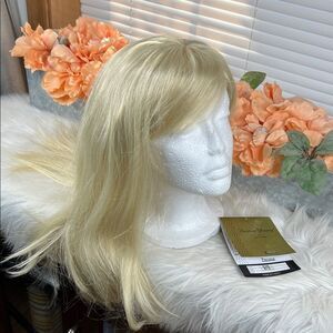 Medium Long Blonde Wig NWT